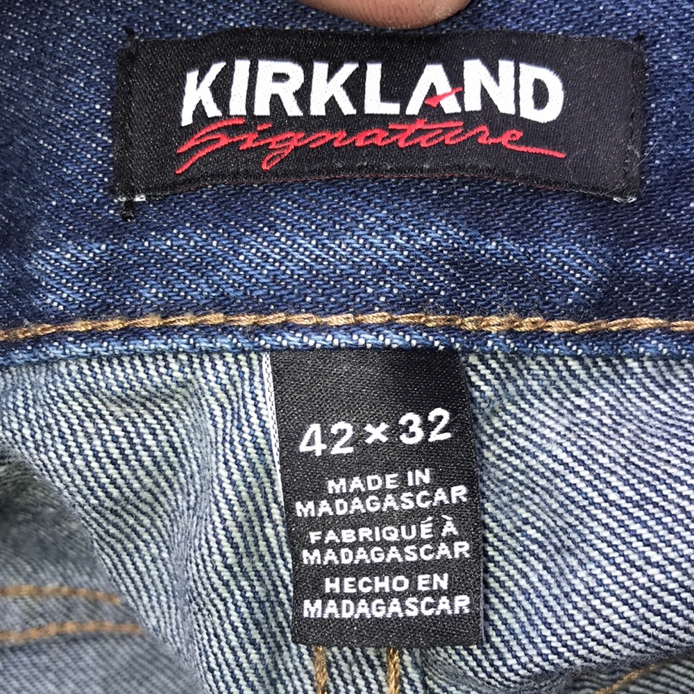 Men’s jeans size 42×32 only wore one time Kirkland Kirkland
